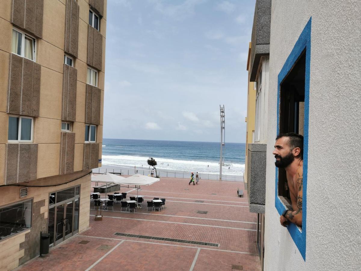 La Ventana Azul Surf Hostel Las Palmas de Gran Canárias Exterior foto